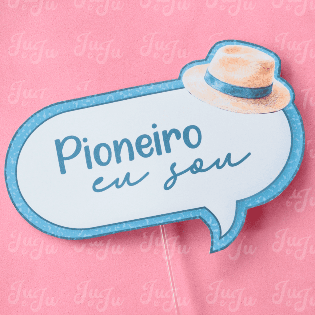 6 Plaquinhas pioneiros