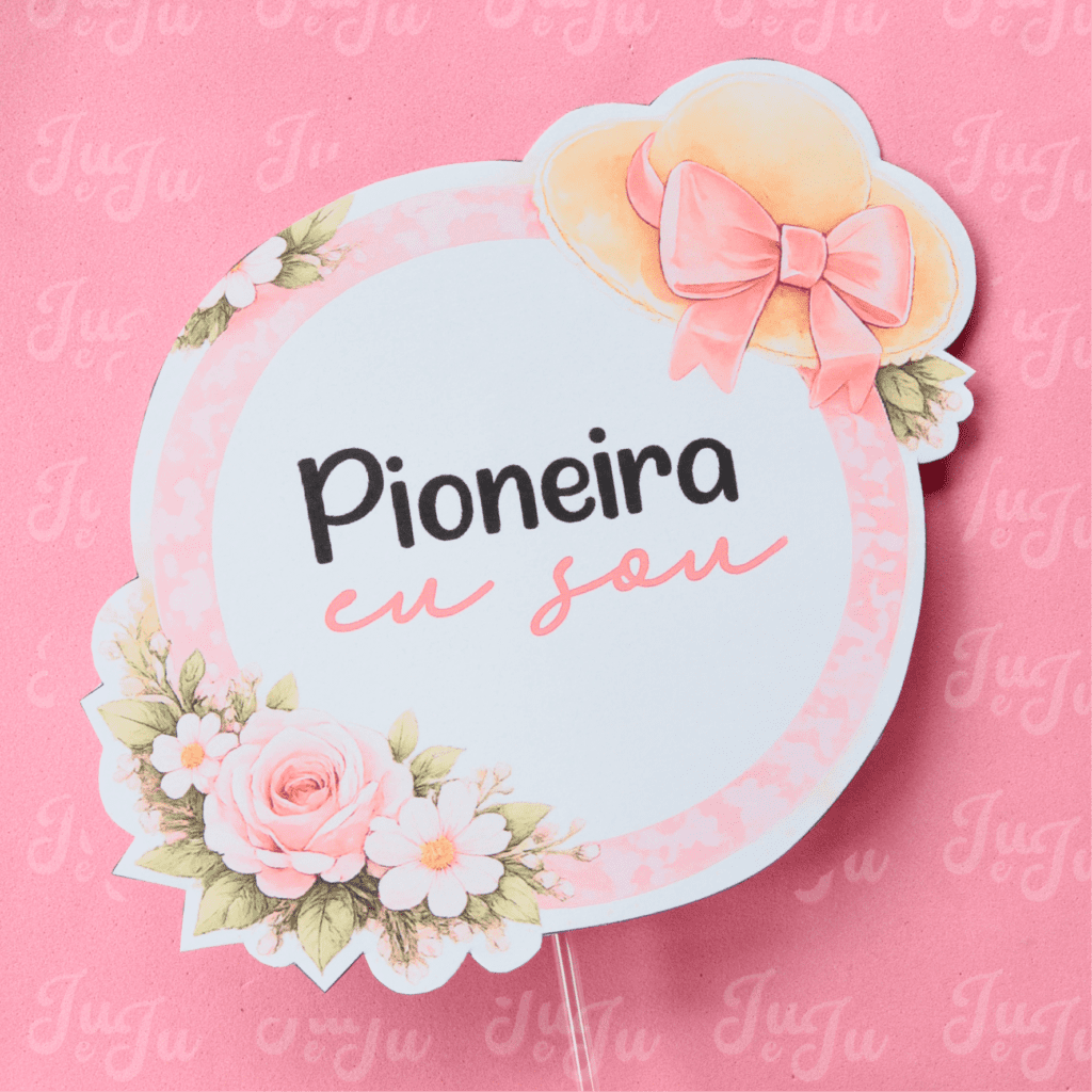 6 Plaquinhas pioneiros