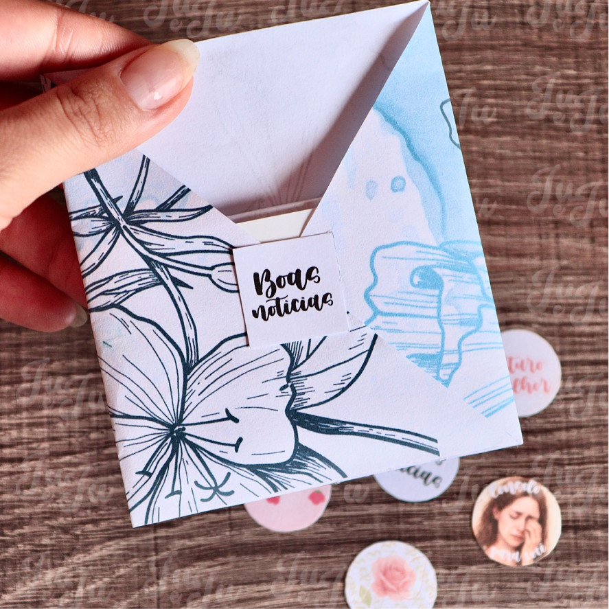 Kit 10 adesivos para cartas - Imagem 4