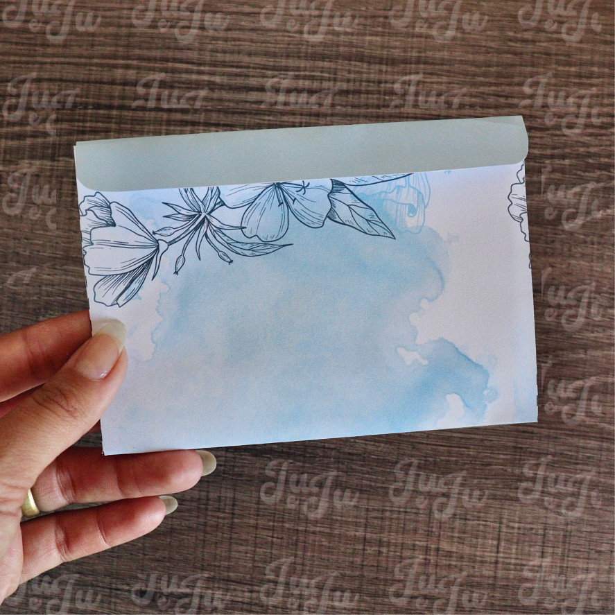 Kit folhas Cartas + envelopes (masculino) - Imagem 8