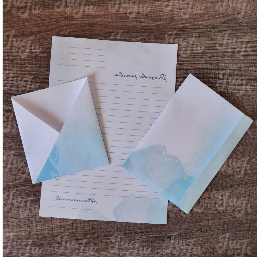Kit Casal Cartas + envelopes (masculino e feminino) - Imagem 2
