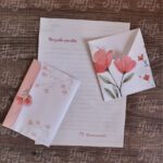 Kit de cartas rosa