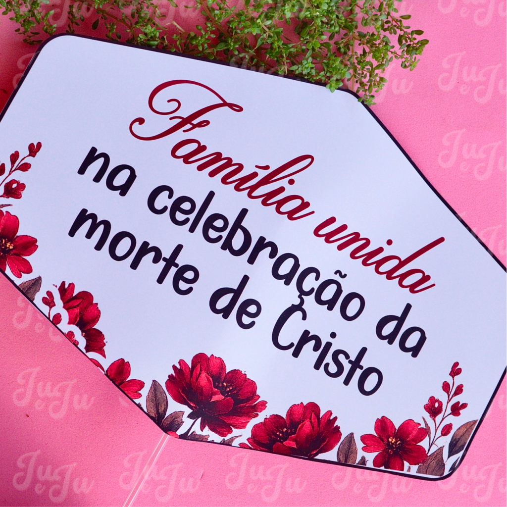 8 Plaquinhas + 2 mimos celebração