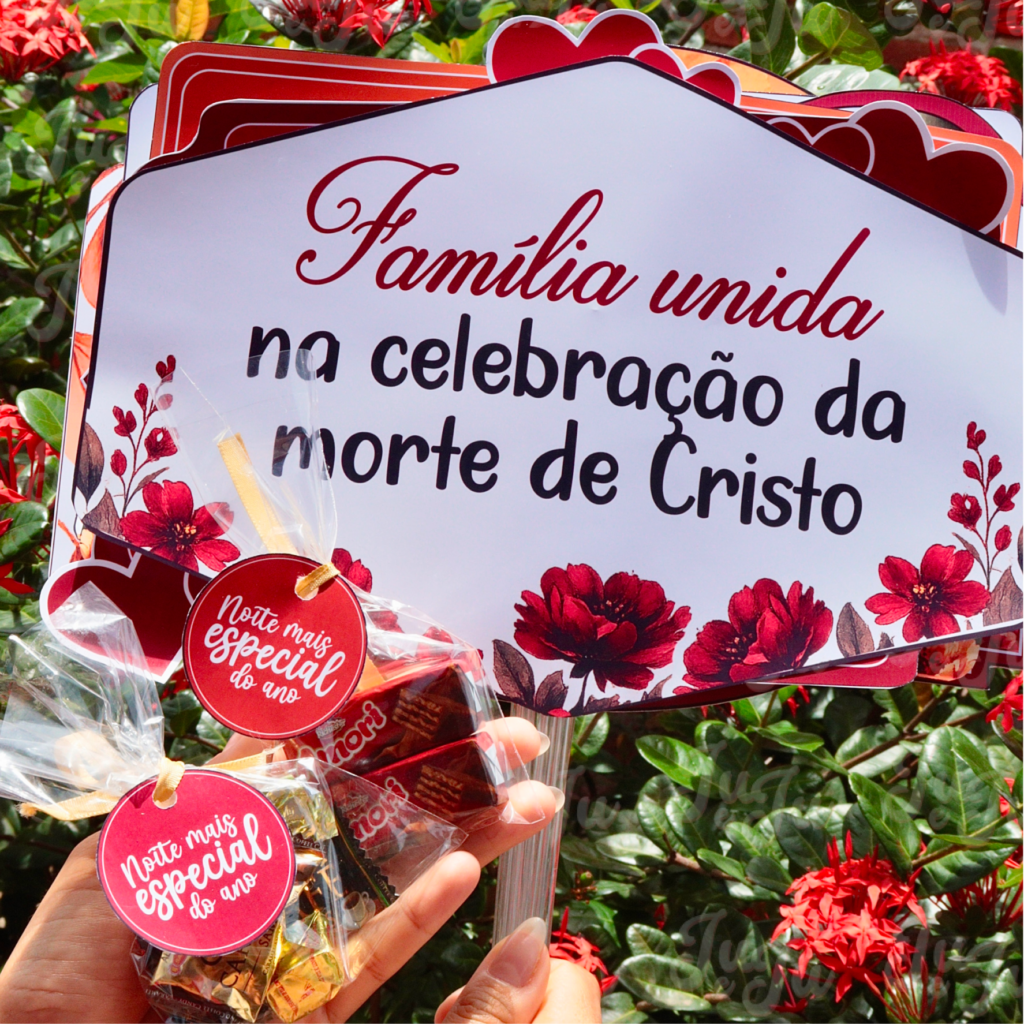 8 Plaquinhas + 2 mimos celebração