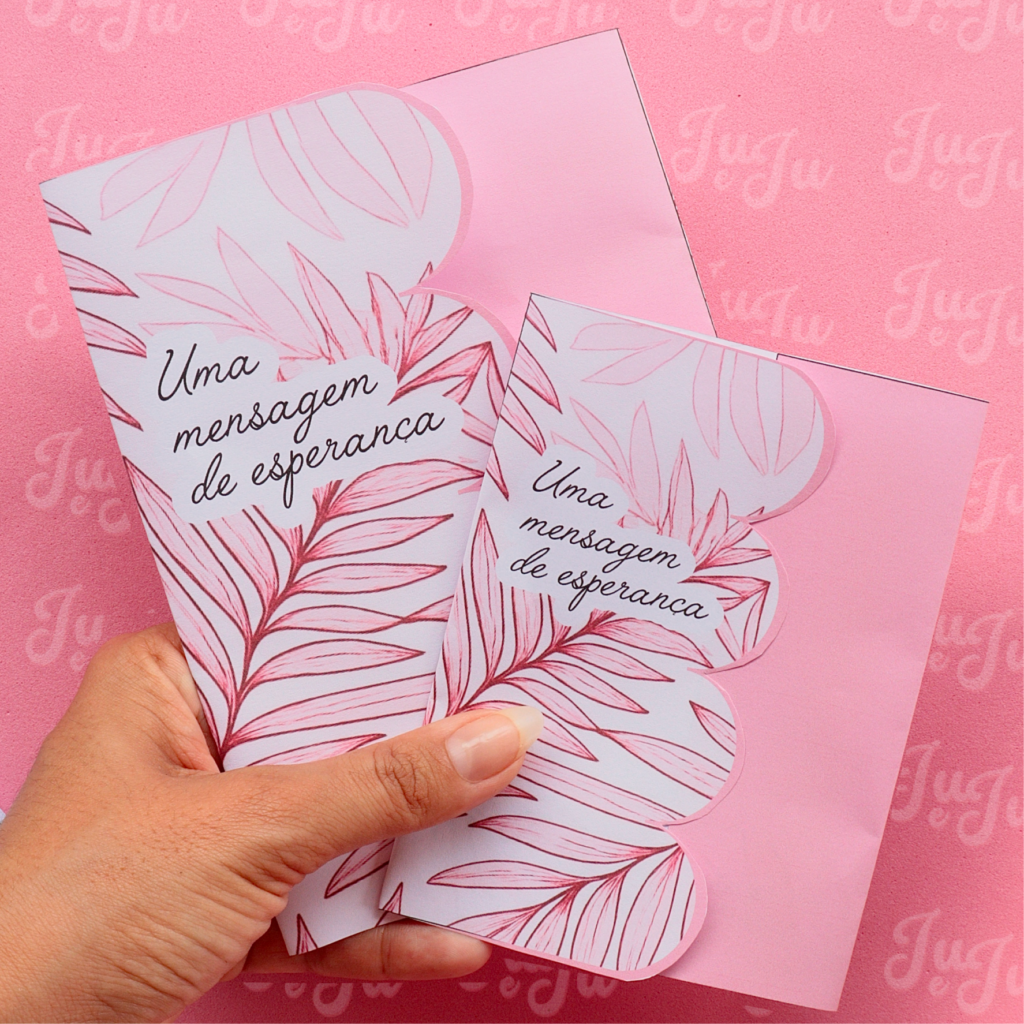 Kit de cartas folhagens