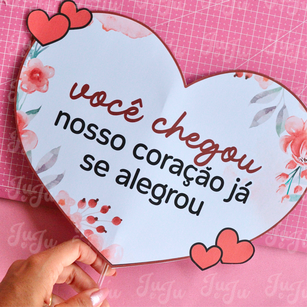 Plaquinhas Boas vindas