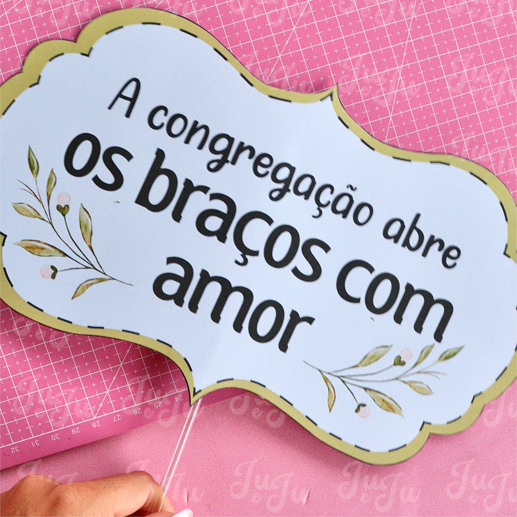 Plaquinhas Boas vindas - Imagem 4