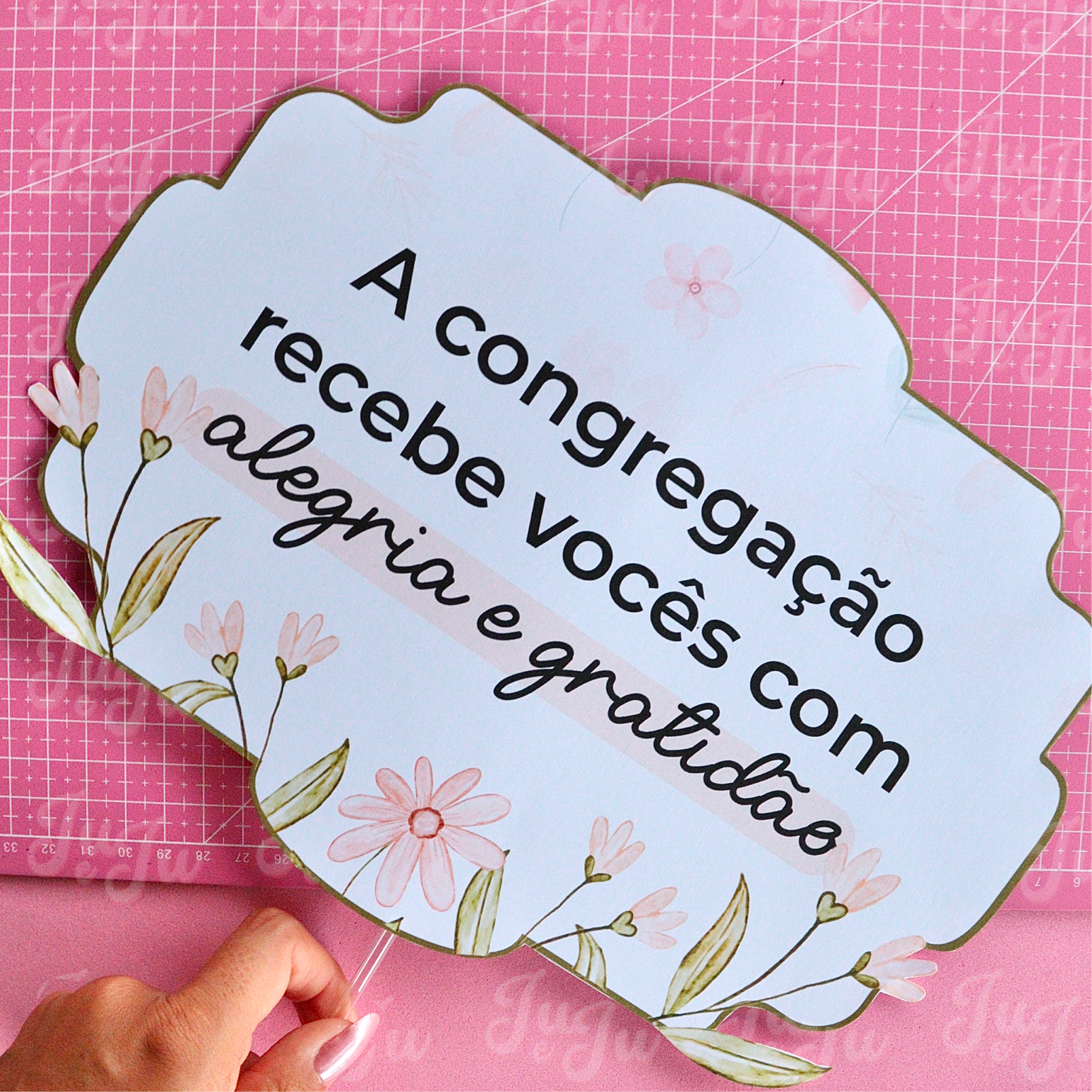 Plaquinhas Boas vindas - Imagem 3
