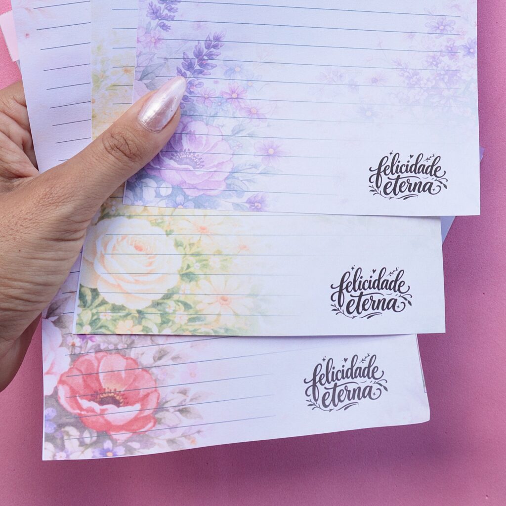 Envelopes florais | Congresso 2026