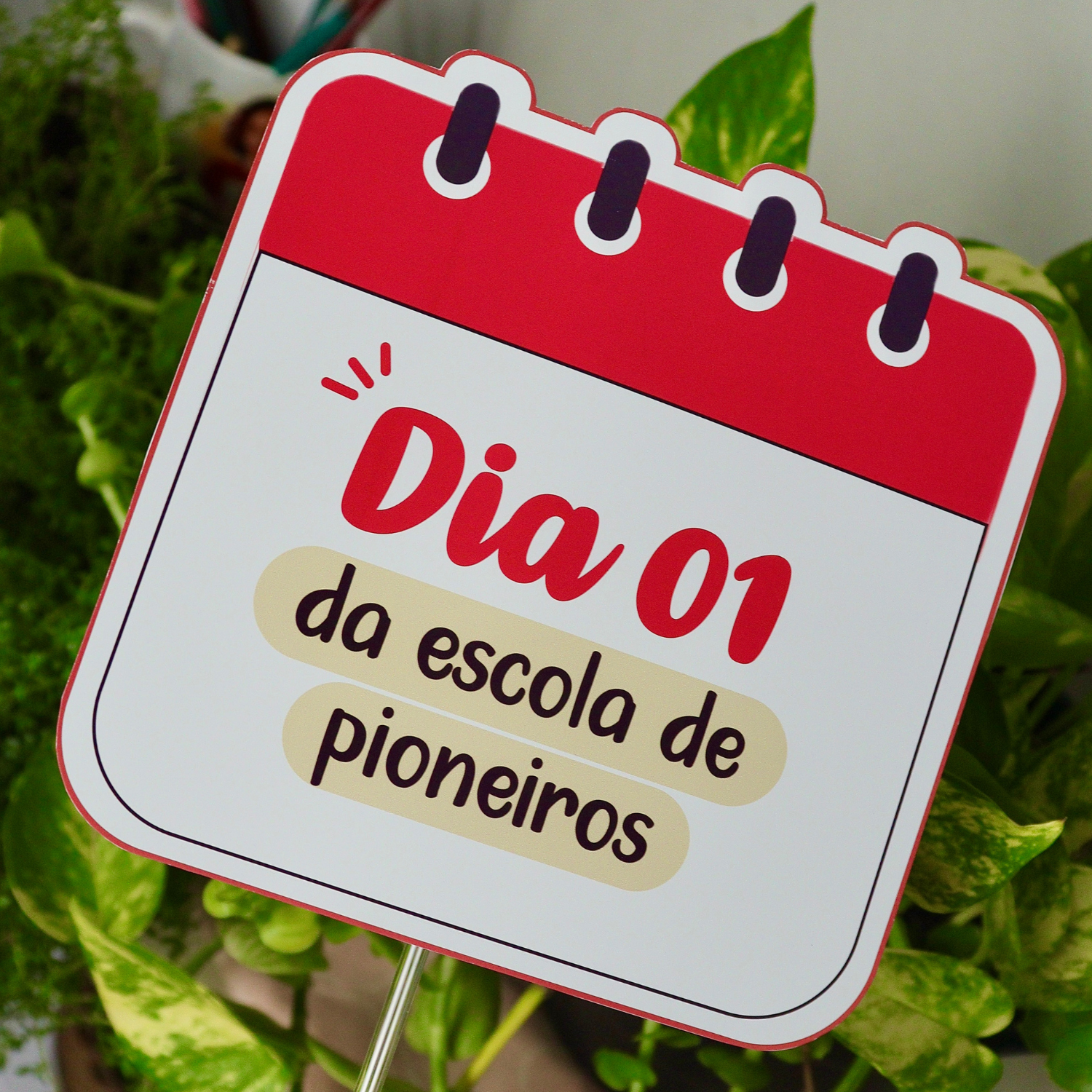 12 plaquinhas Escola de pioneiros - Imagem 2
