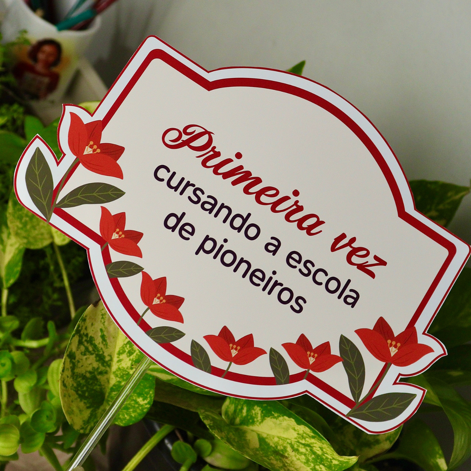 12 plaquinhas Escola de pioneiros - Imagem 9
